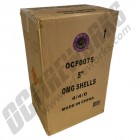 Wholesale Fireworks OMG 5" Canister Shells Case 4/24